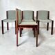 4 Chaises de Joe Colombo x Pozzi Mod.300 1970