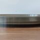 Round smoked plastic mirror 1970 Vintage.