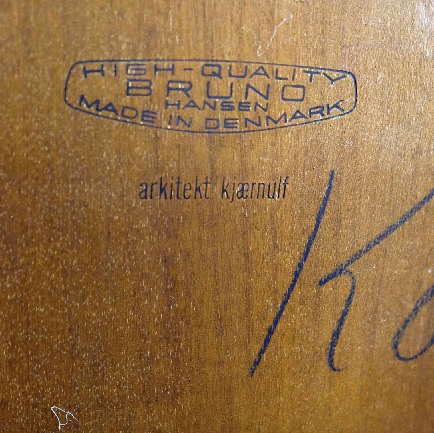 Sideboard by Henning Kjærnulf for Bruno Hansen, 1950s