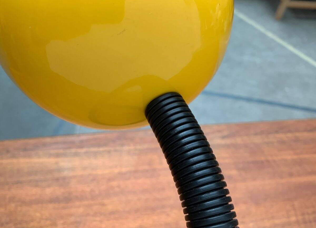 Vintage cobra snake table lamp