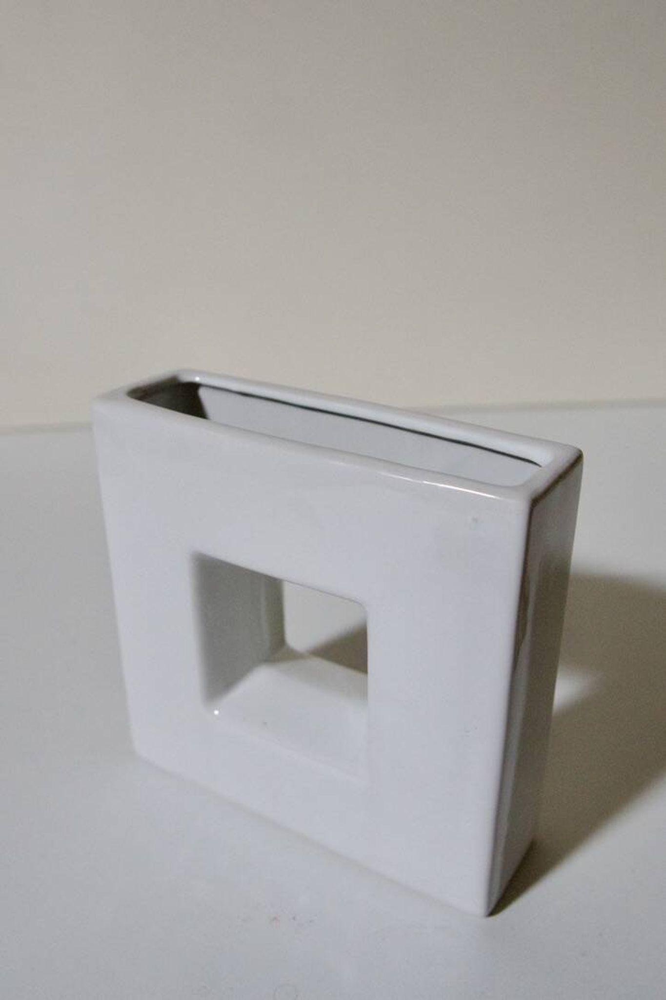 Square ceramic vase - Mid Century - 70s