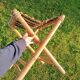 Retro bamboo stool