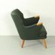 Kurt Olsen lounge chair No 221, Slagelse Møbelvaerk, 1960s