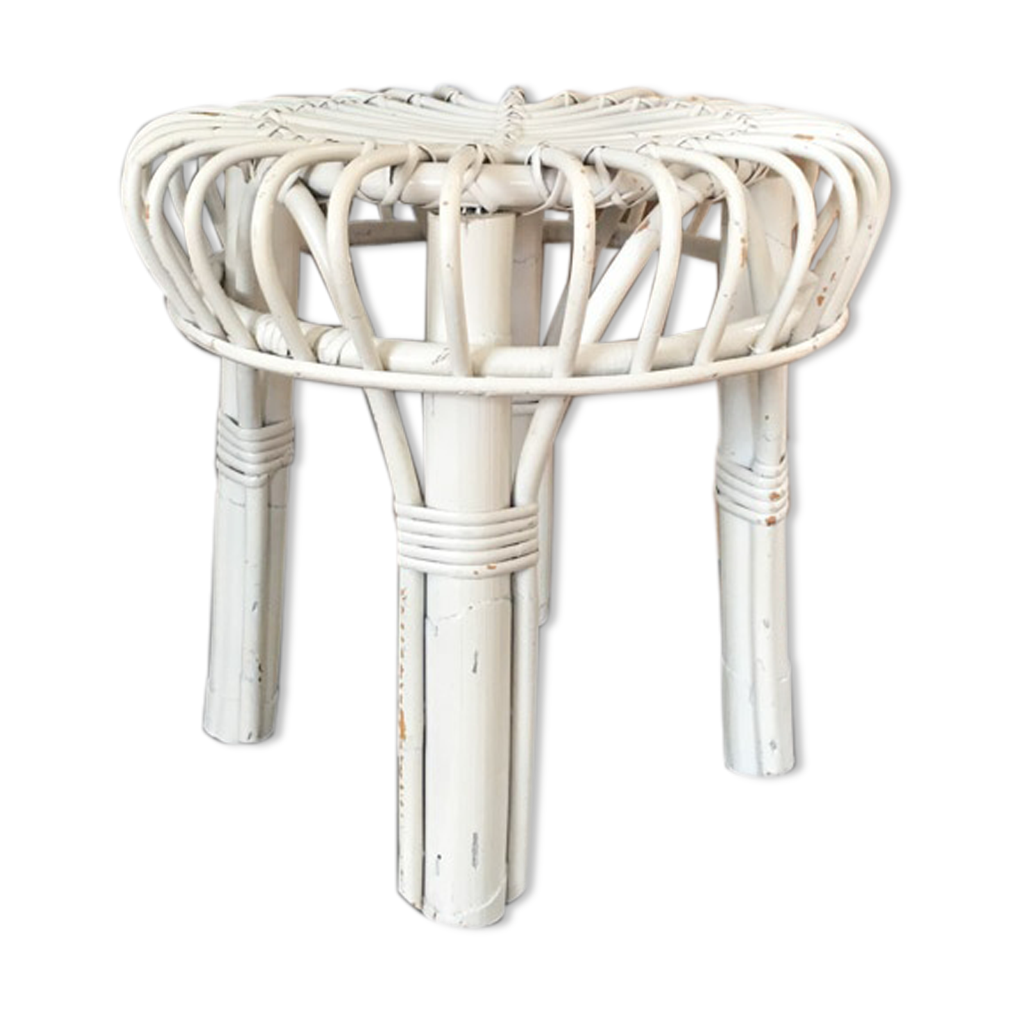 Rattan stool