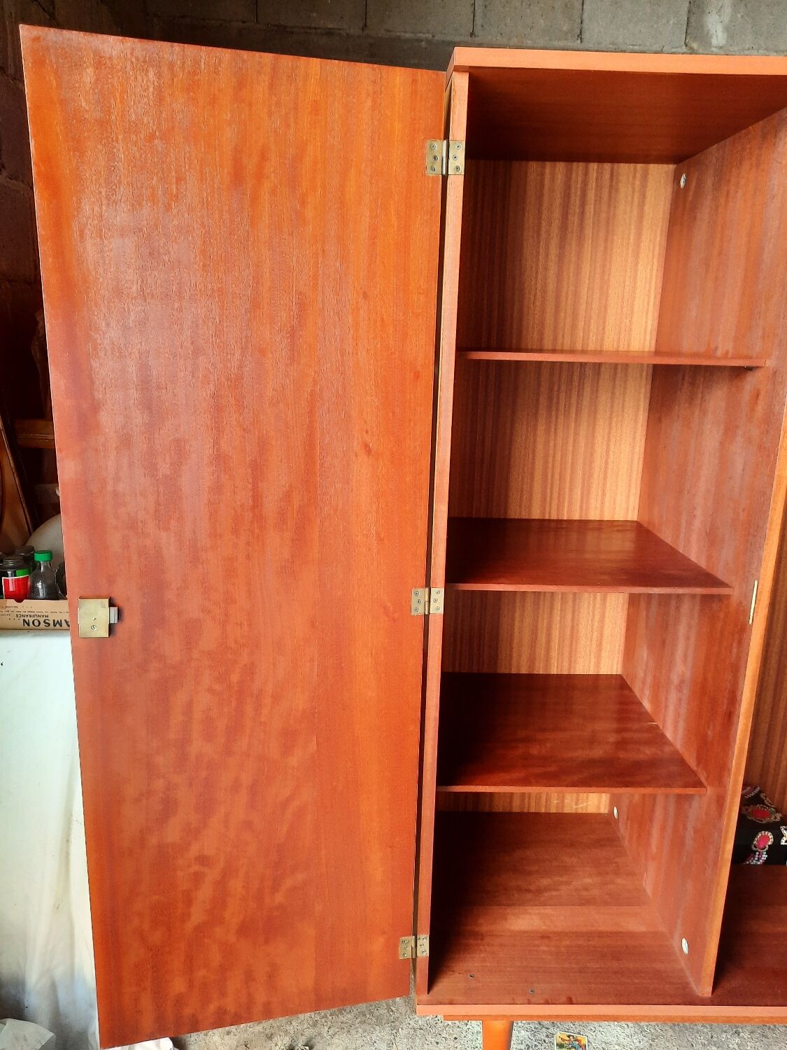 Wardrobe - wardrobe 2 doors mid-century