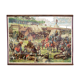 Poster "Corral of Hussites" 1419-1436 educational grid 1929