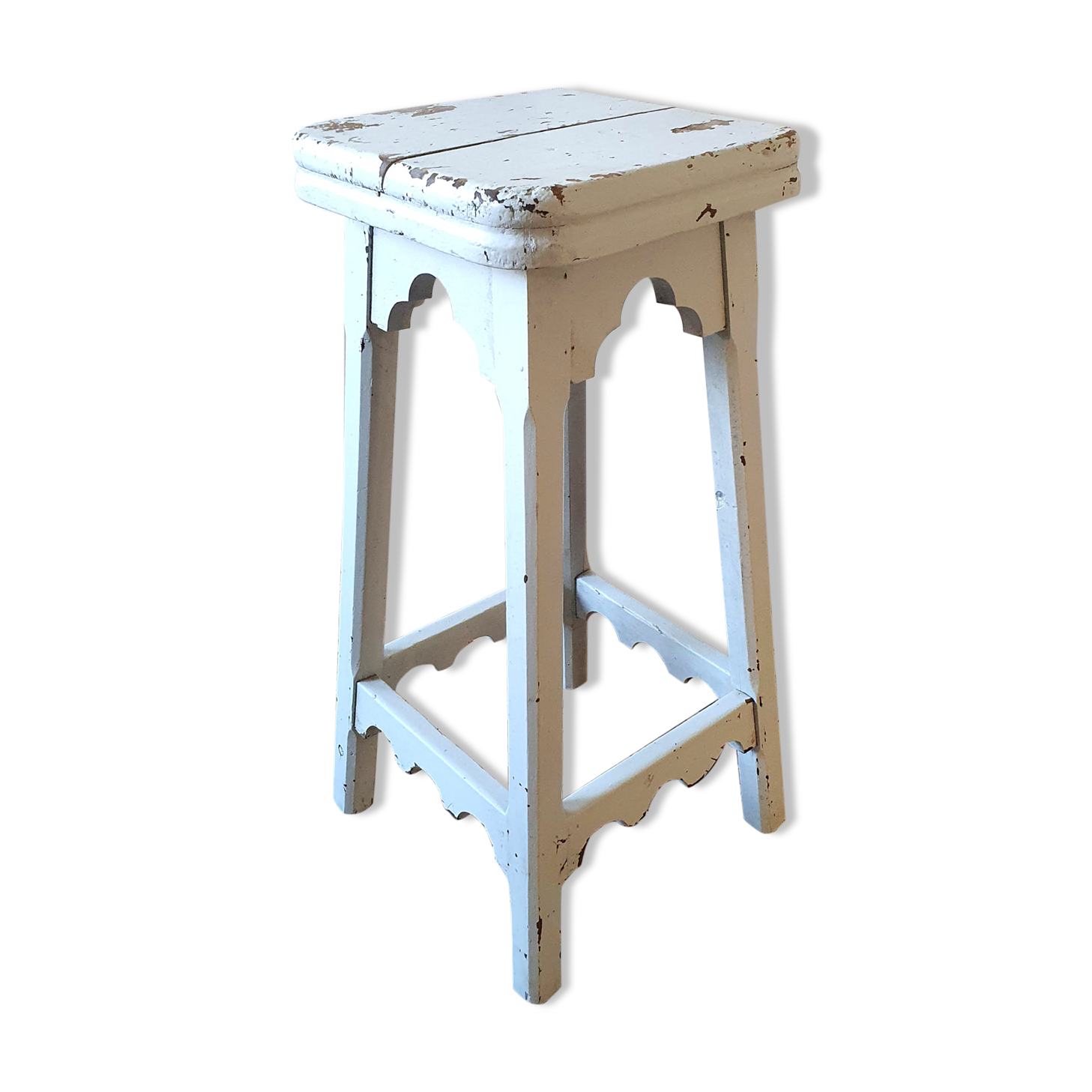 Vintage wooden stool