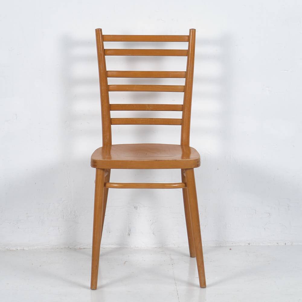 Vintage Dining Chairs (c.1950). 4 Piece Set #3