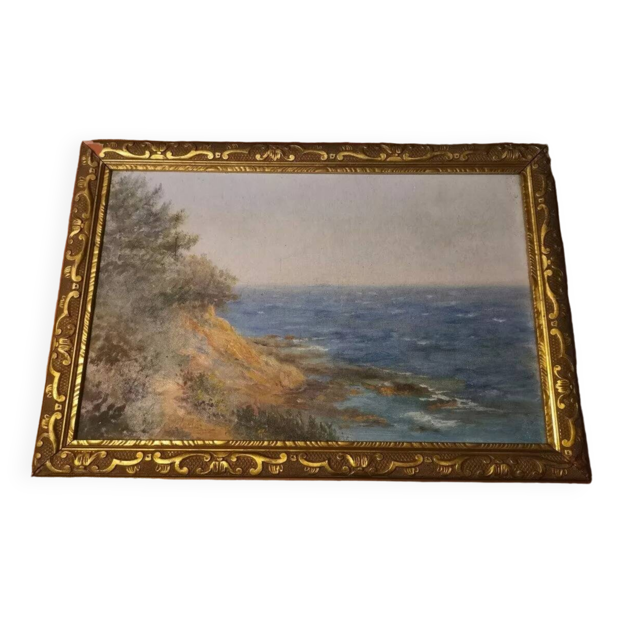 "The Quiet Sea" Original Oil Painting