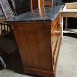 Chest of drawers Louis Philippe on marble