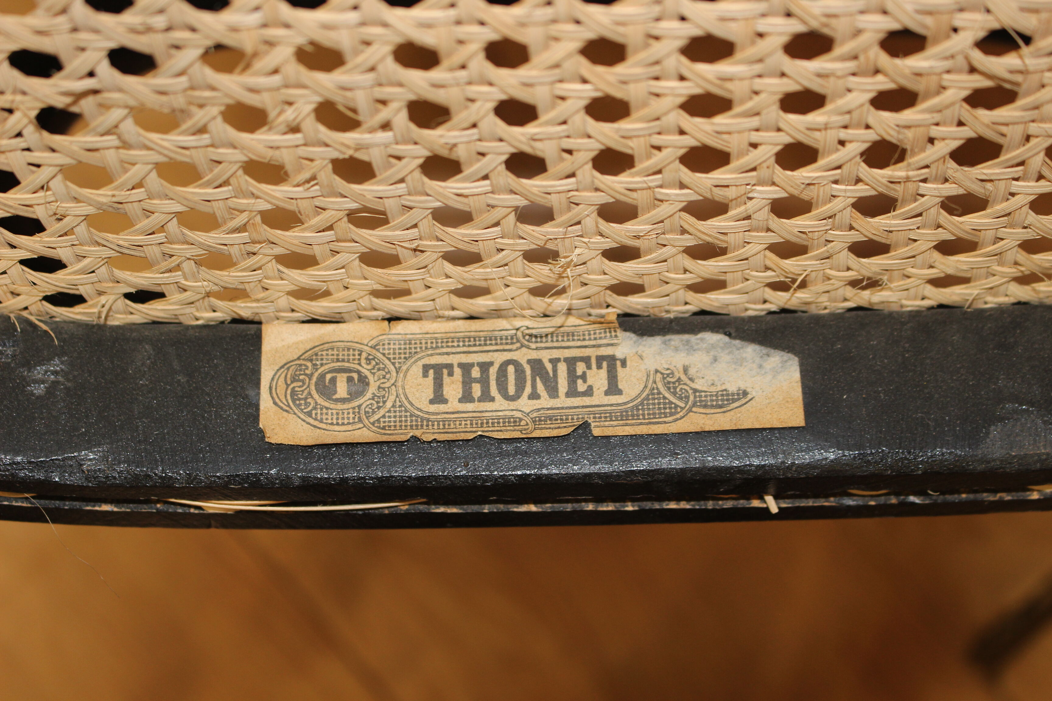 Year 1930 thonet rocking chair model n ° 10
