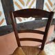 Paire de chaise paille bois 1900