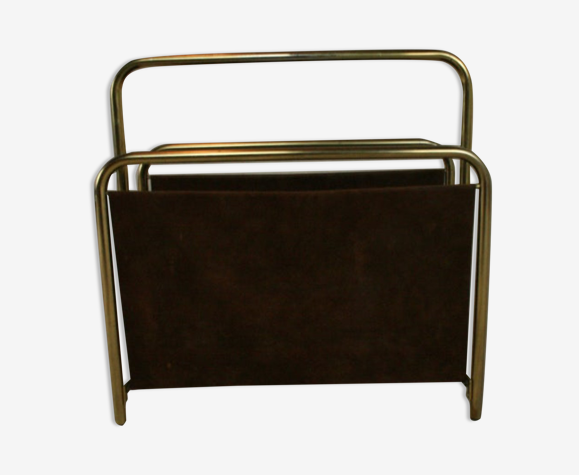 Porte-revue métal vintage