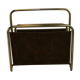 Vintage metal magazine holder