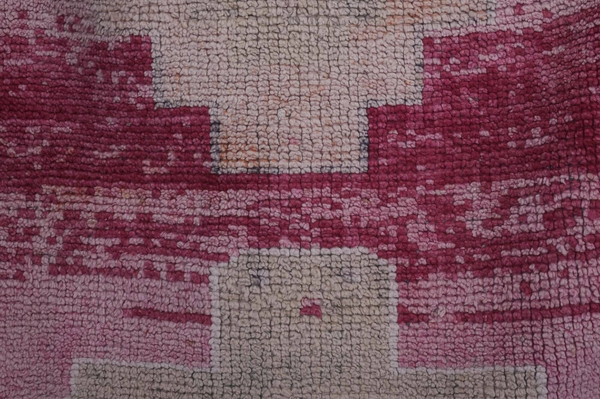 Vintage Turkish hallway rug 91x300 cm