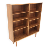 Scandinavian walnut bookcase, Sweden, 1960