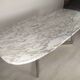Table design marbre 6 chaises 1970
