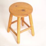 Tabouret bois clair