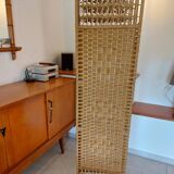 wicker, rattan screen, 5 panels