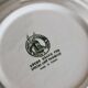 6 vintage porcelain Moulin des Loups soup plates with lilac floral pattern