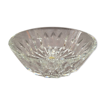 Coupe centre de table en cristal taille villeroy & boch