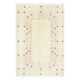 1970s vintage Turkish Oushak handmade wool cotton beige area rug 176x267