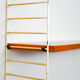 Vintage wall shelf with two shelves