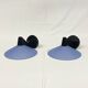 Pair of Lamiprogetti wall lights, Italy, 1980's