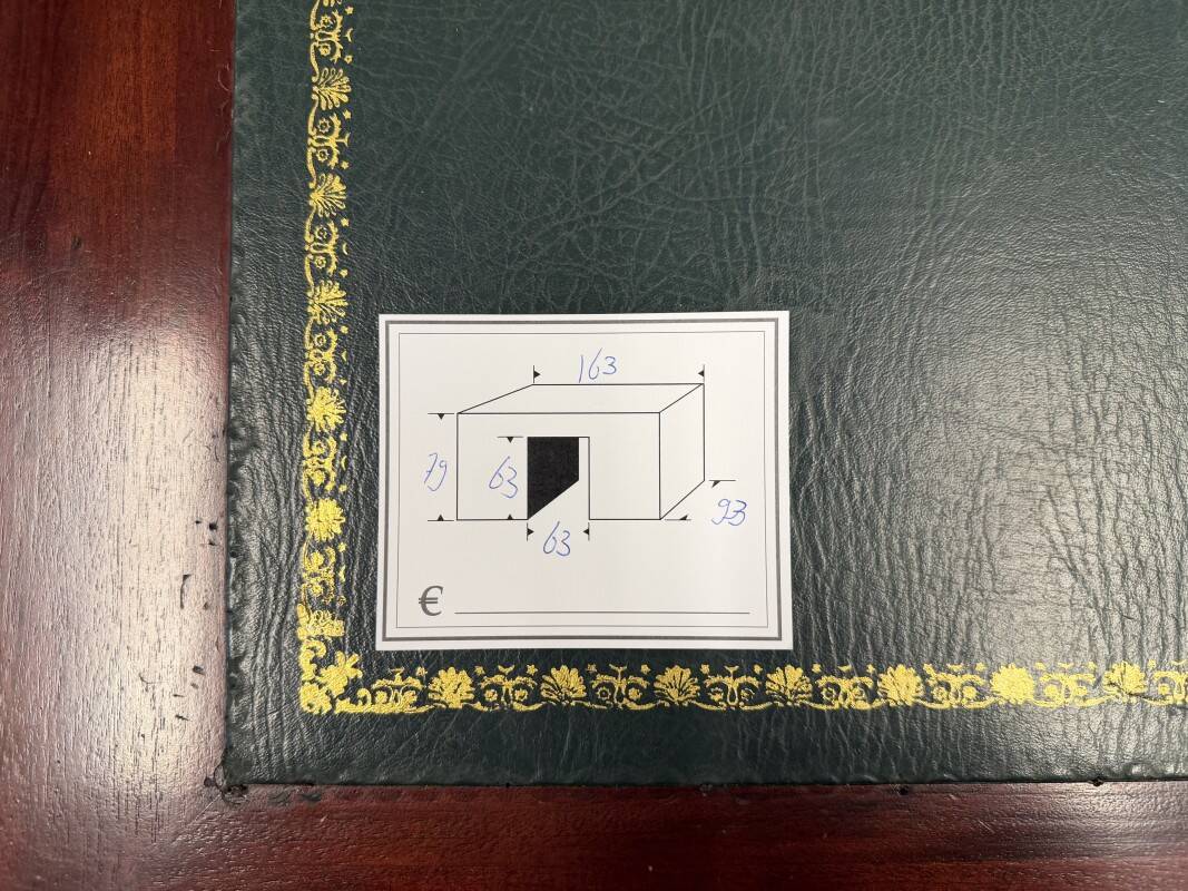 Classic English Mahogany Desk