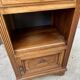 Refurbished Art Deco furniture – satin black & gold accents, one-of-a-kind piece