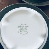 Porcelain cups and saucers from the Virebent Lot