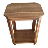 Art Deco console solid oak