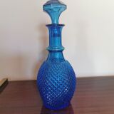 Carafe pointe de diamant bleue "Casa Lopez"