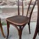 Lot de 4 chaises bistrot dépareillé bois courbé