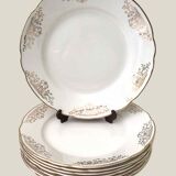 8 flat plates Villeroy and Boch 1950
