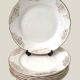 8 flat plates Villeroy and Boch 1950