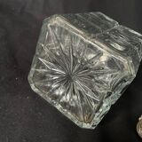 Vintage square whisky decanter square cap