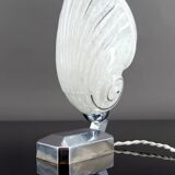 Modernist Art Deco "Coquillage" lamp, France, circa 1930