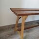 Paire de bancs vintage