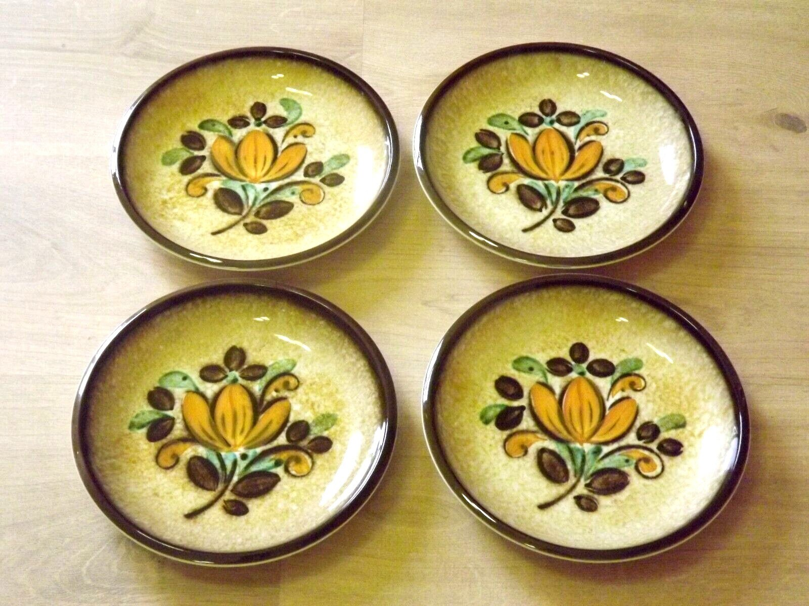 Vintage Boch La Louvière Corfou Collection Set of 4 Small Bowls