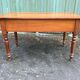 Louis Philippe style farmhouse table in solid cherrywood