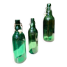Lot of 3 old beer bottles from Marseille