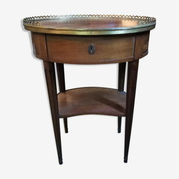 Louis XVI-style mahogany lounge table
