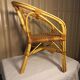 Fauteuil rotin enfant