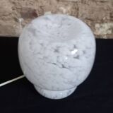 Mushroom glass table lamp 70s
