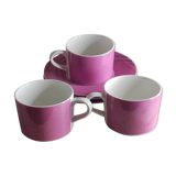 Pink coffee set