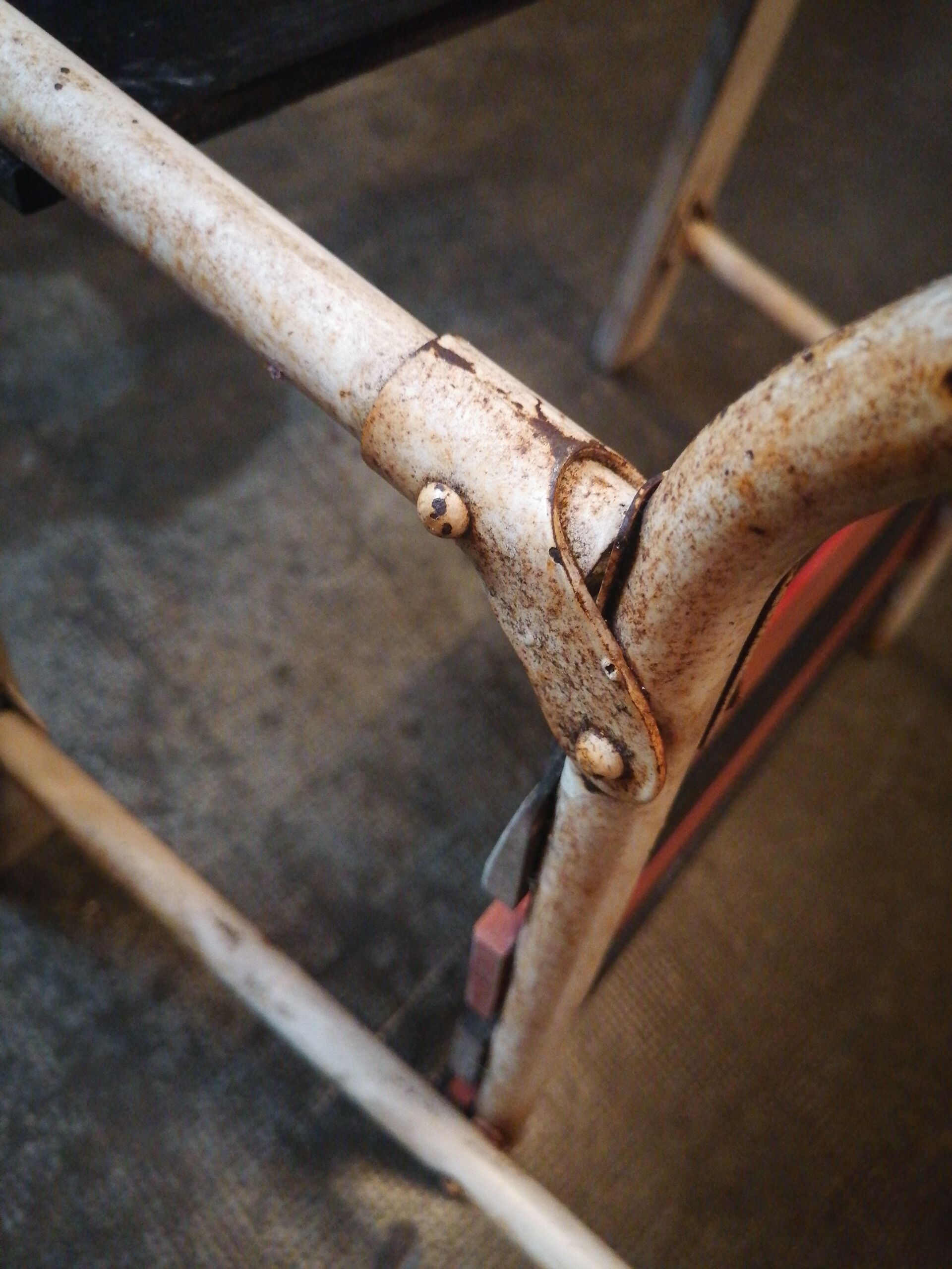 Garden folding armchair 1950 60