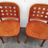 Serie 4 chaises bistrot