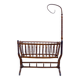 Antique wooden cradle