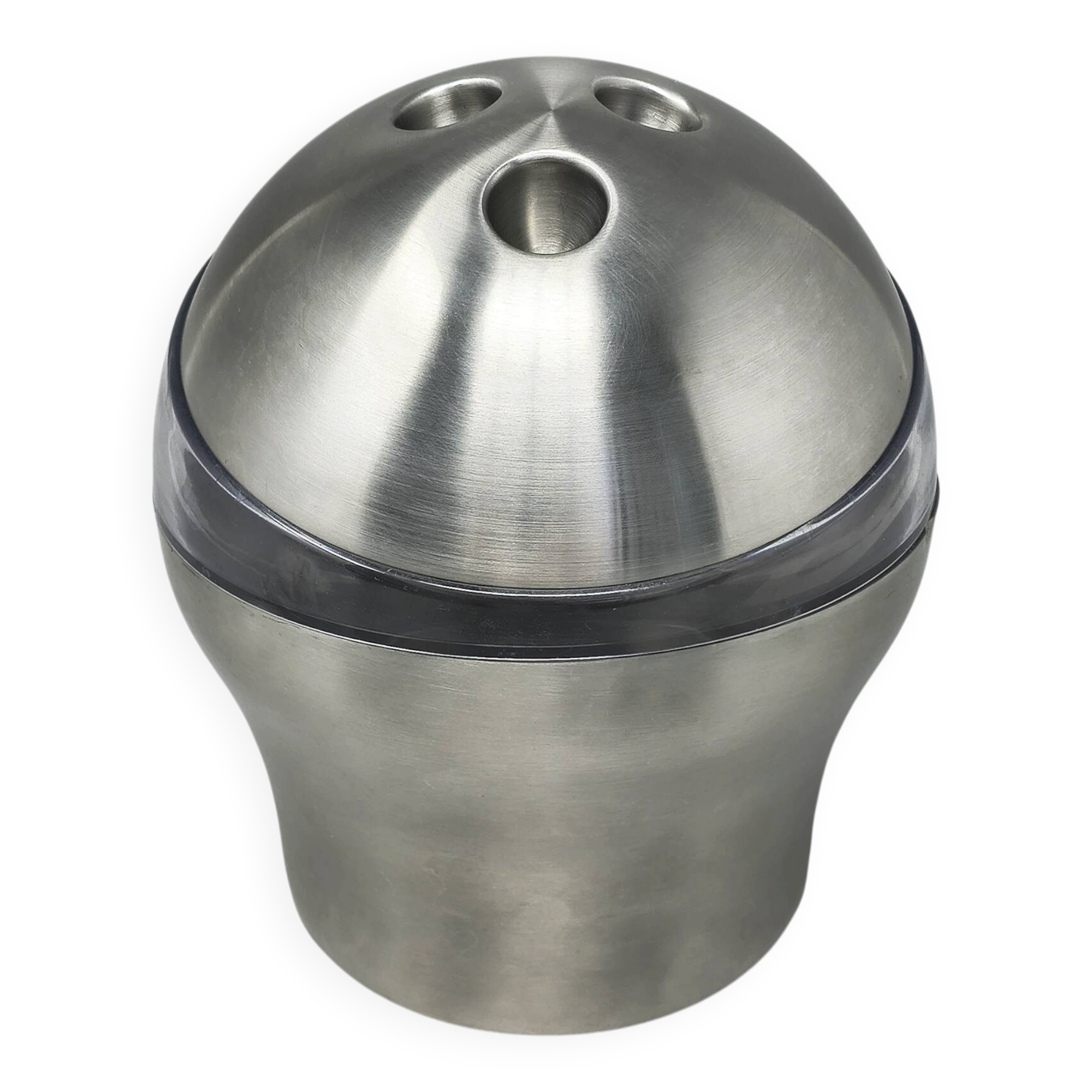 1970s Space Age "Bowling Ball" Ice Bucket by WMF. Made in Germany